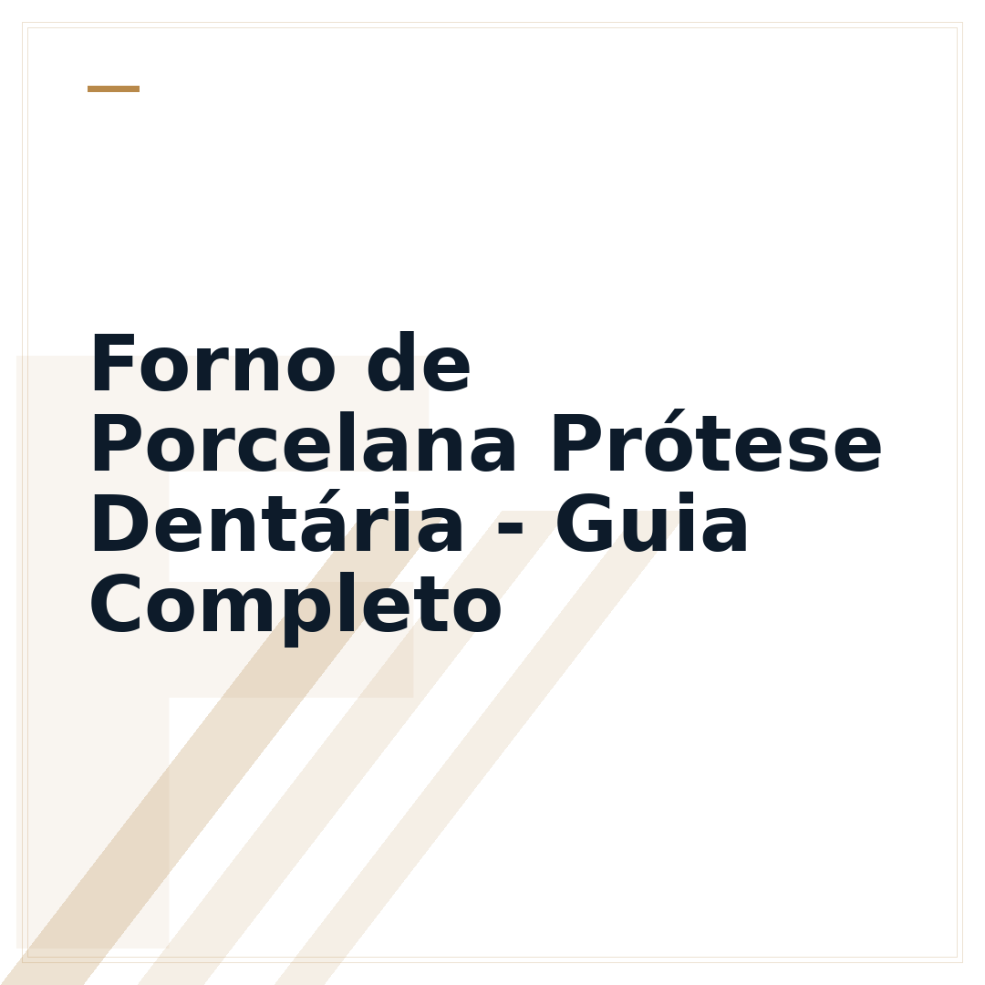 Forno de Porcelana Prótese Dentária - Guia Completo