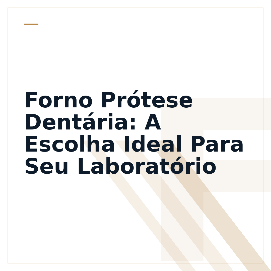 Forno Prótese Dentária: A Escolha Ideal Para Seu Laboratório